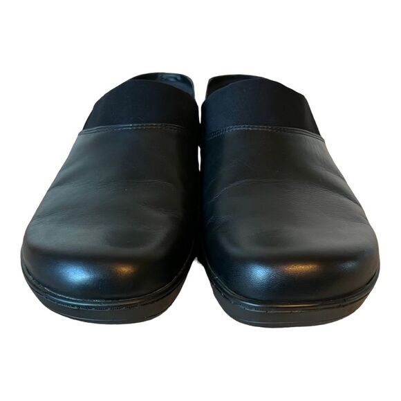 Easy Spirit black leather clogs women’s size 10 - Picture 10 of 15
